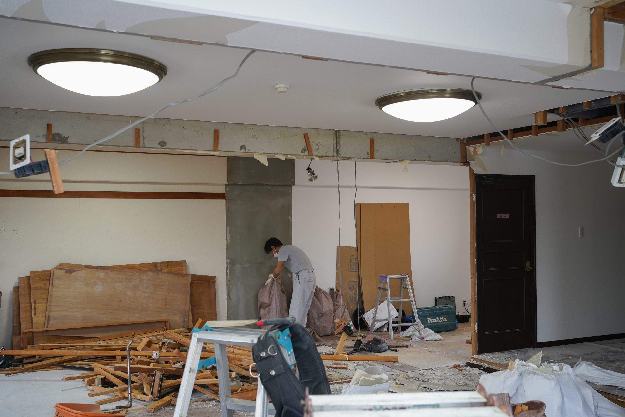 title: 09.10｜マンションリノベ日記 #2 | Page No,608 | No.3 | sync-furniture | 株式会社 SYNC | 福岡県 家具工房 | オーダーメイドキッチン