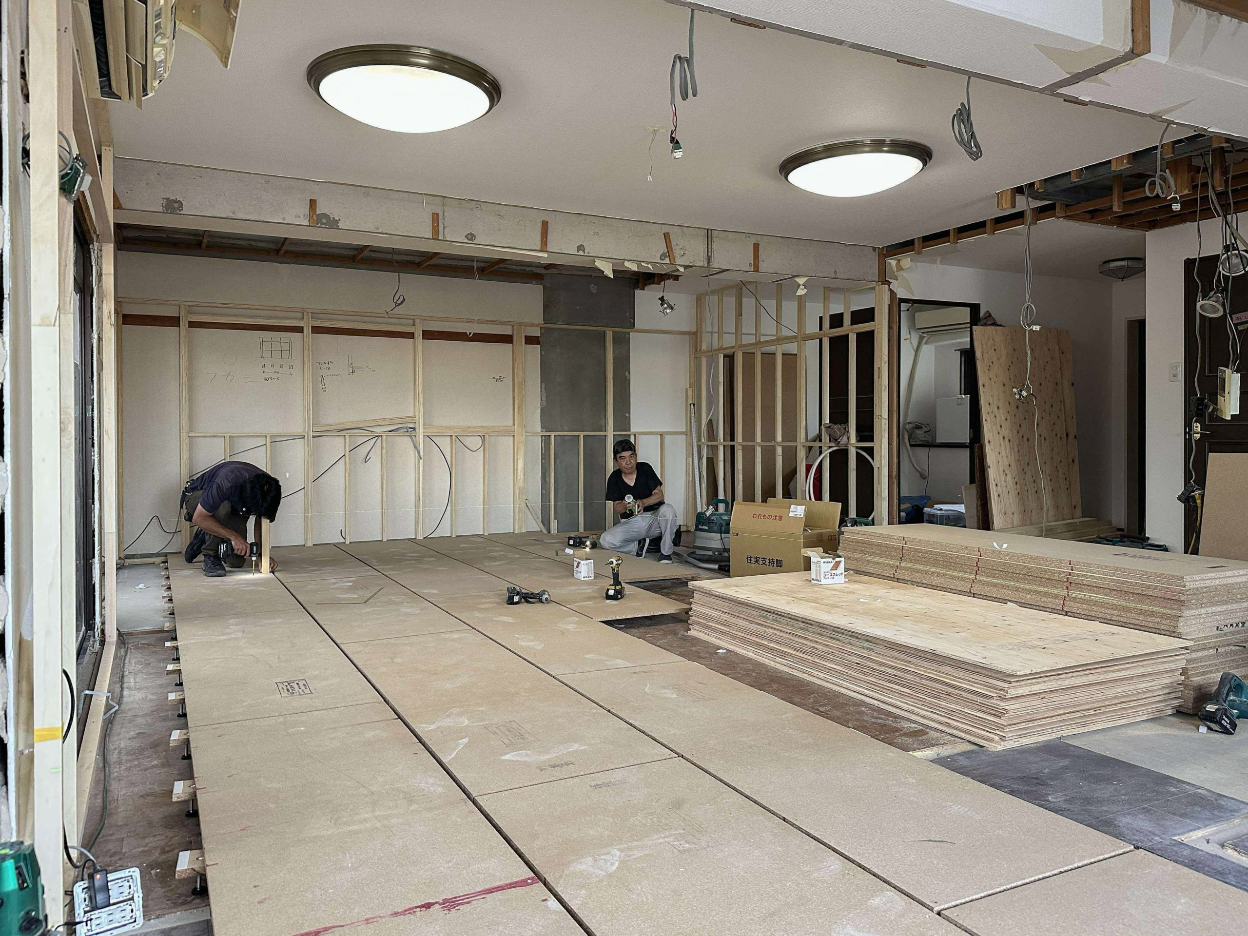 title: 09.16｜マンションリノベ日記 #3 | Page No,611 | No.2 | sync-furniture | 株式会社 SYNC | 福岡県 家具工房 | オーダーメイドキッチン