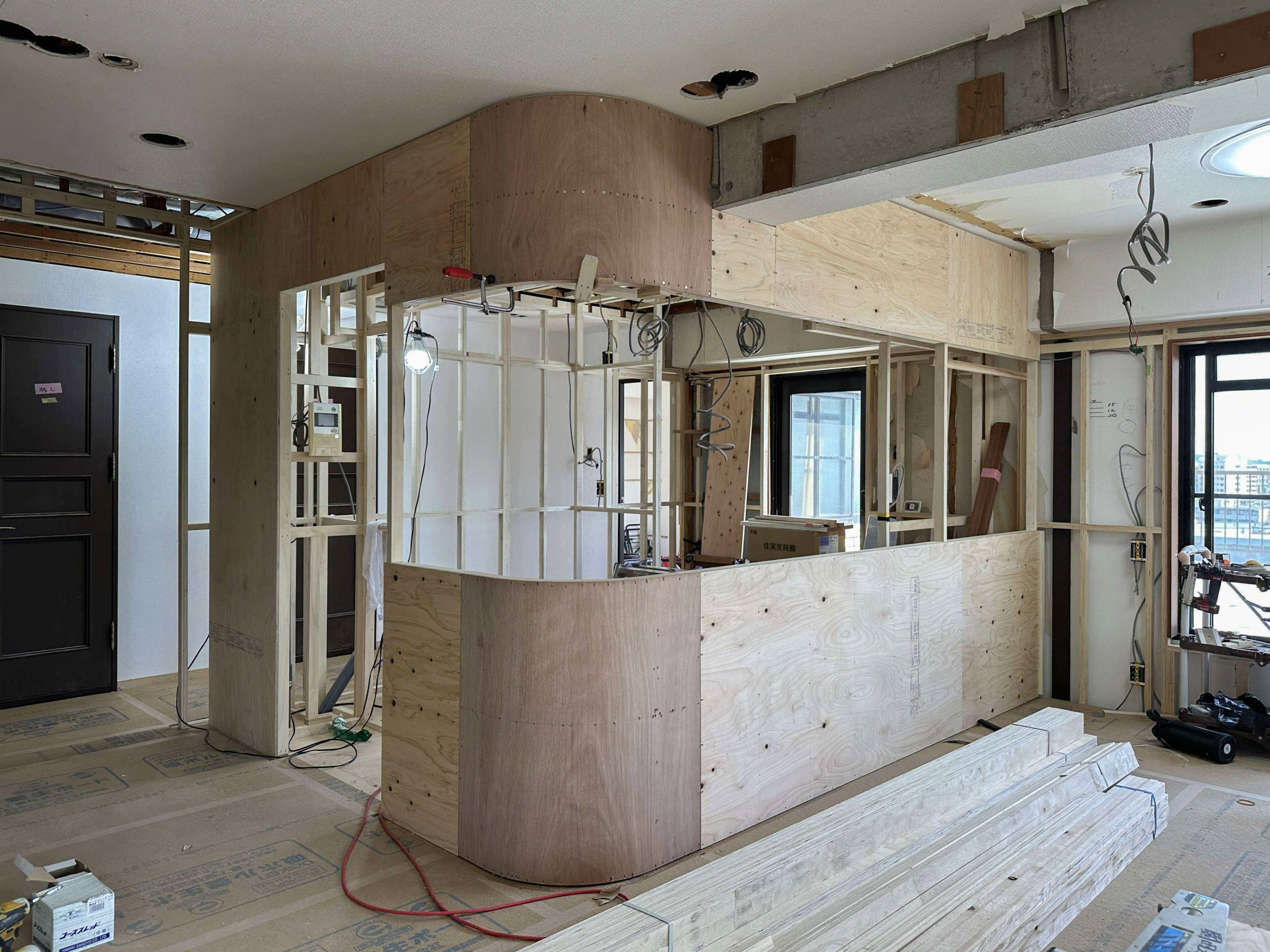 title: 09.30｜マンションリノベ日記 #7 | Page No,616 | No.1 | sync-furniture | 株式会社 SYNC | 福岡県 家具工房 | オーダーメイドキッチン