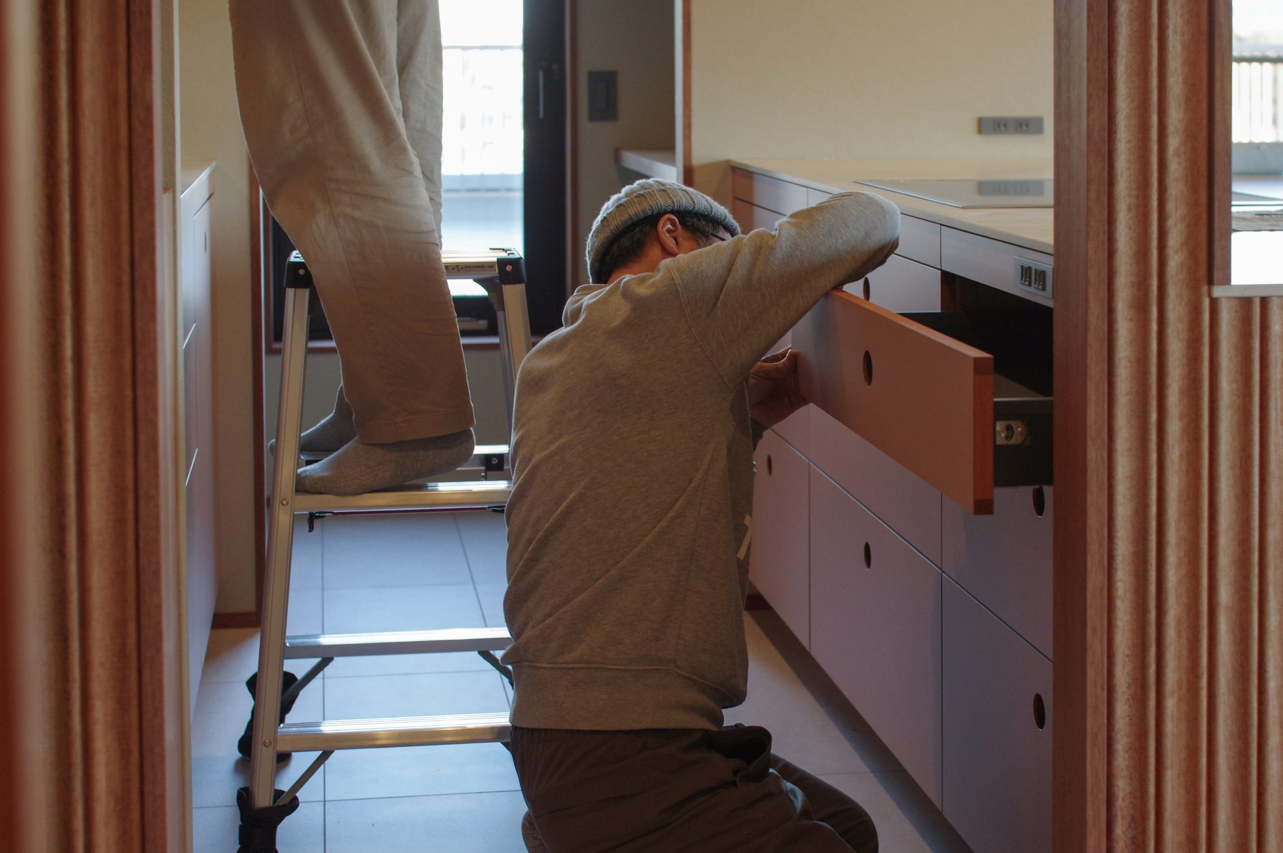 title: 12.13｜マンションリノベ #21 | Page No,638 | No.3 | sync-furniture | 株式会社 SYNC | 福岡県 家具工房 | オーダーメイドキッチン