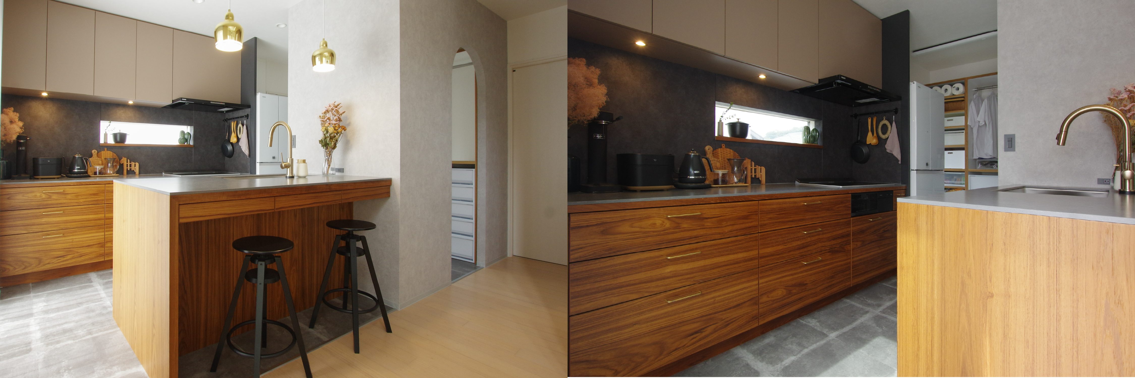 title: 木材の種類｜濃い色の木材4選 | Page No,279 | No.9 | sync-furniture | 株式会社 SYNC | 福岡県 家具工房 | オーダーメイドキッチン